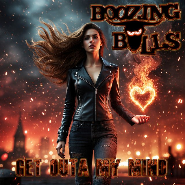 Boozing Bulls lança “Get Outa My Mind”: hard rock intenso com riffs poderosos