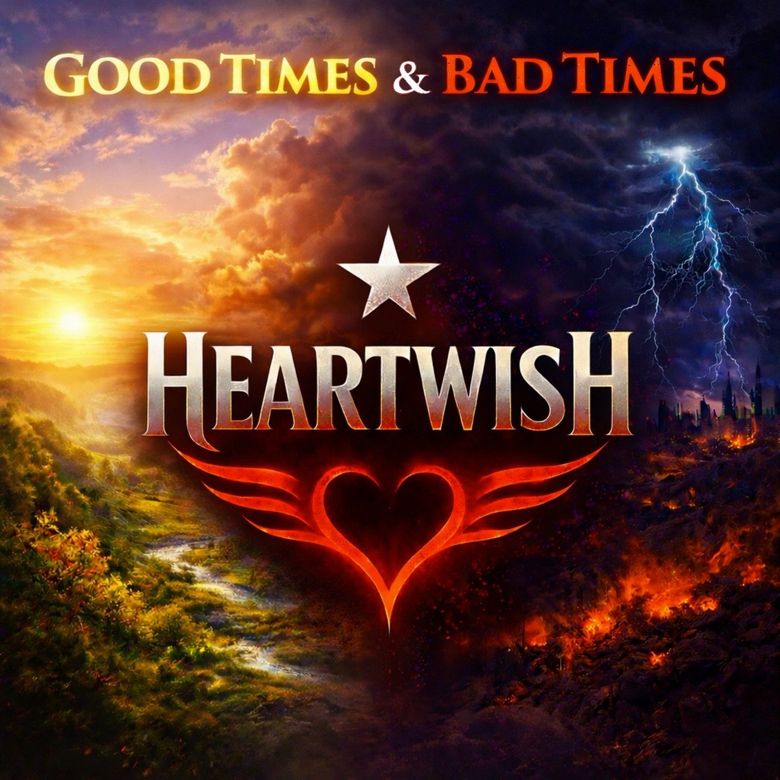 Heartwish brilha em “Good Times & Bad Times” – Melodic classic rock com pegada atual