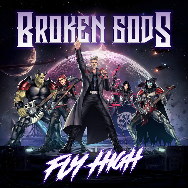 Broken Gods exala elegância e carisma com bons riffs em “Fly High”.